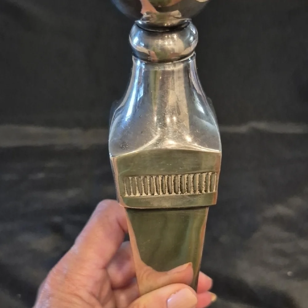 Pottery Barn Maxfield Hotel Large Silver Candlestick